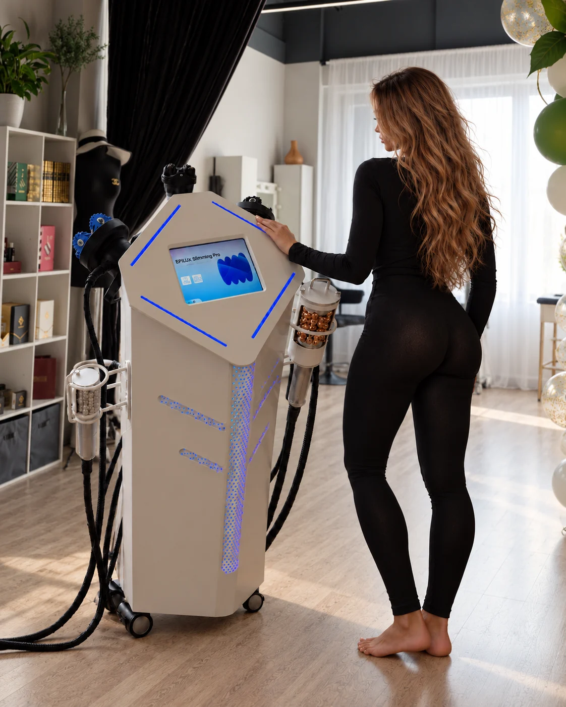 Сфера-терапия на аппарате EPILUX Slimming Pro